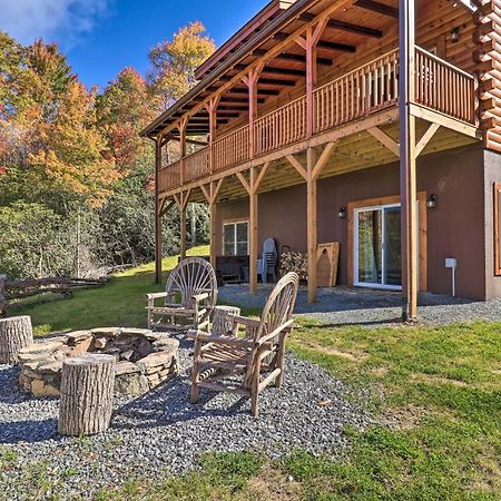 Hilltop Cabin On 5 Acres With Hot Tub And Waterfall! 布赖森城 外观 照片