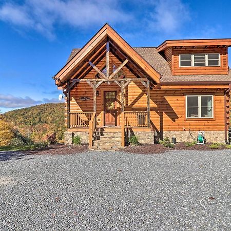 Hilltop Cabin On 5 Acres With Hot Tub And Waterfall! 布赖森城 外观 照片