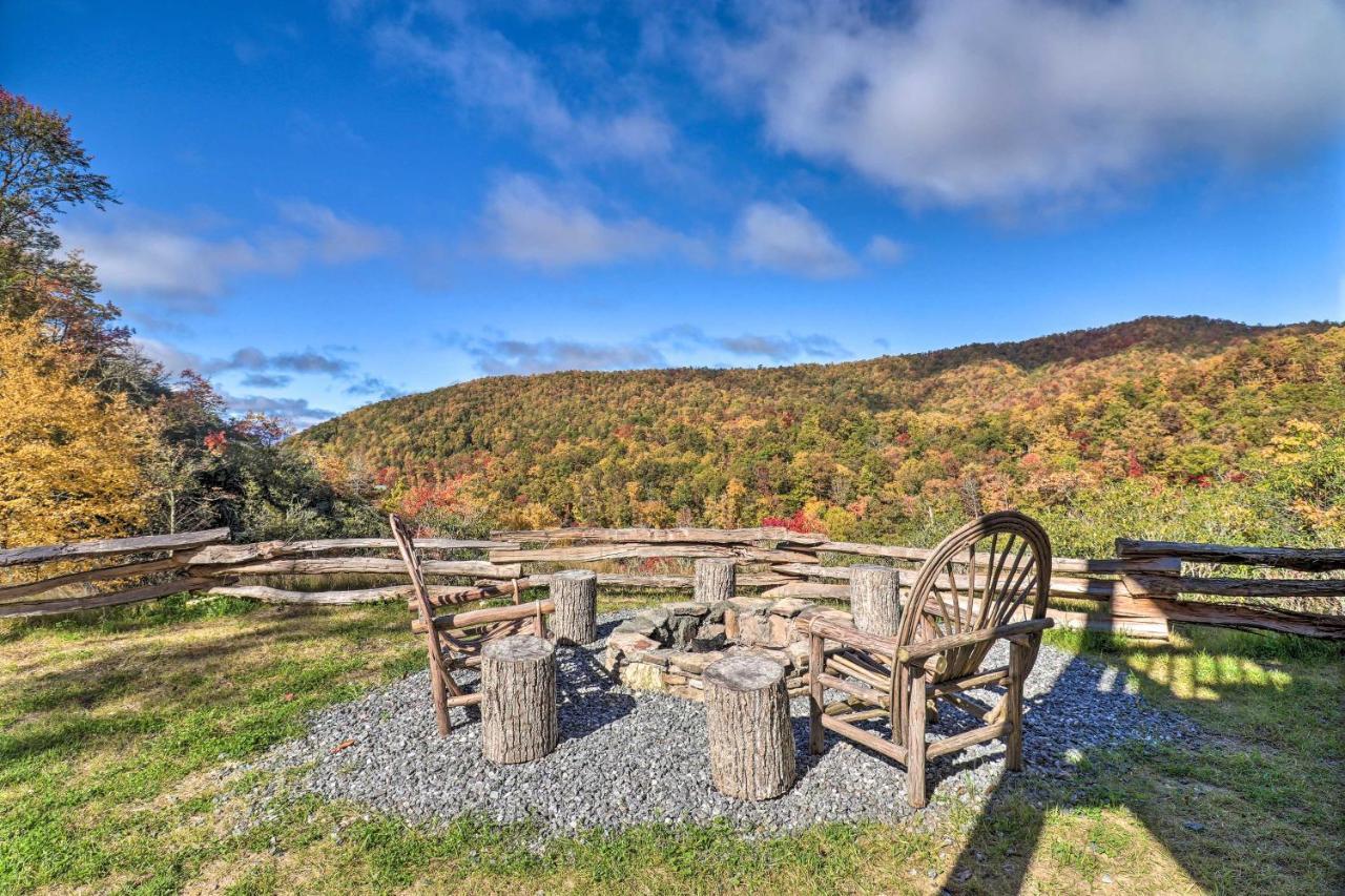 Hilltop Cabin On 5 Acres With Hot Tub And Waterfall! 布赖森城 外观 照片