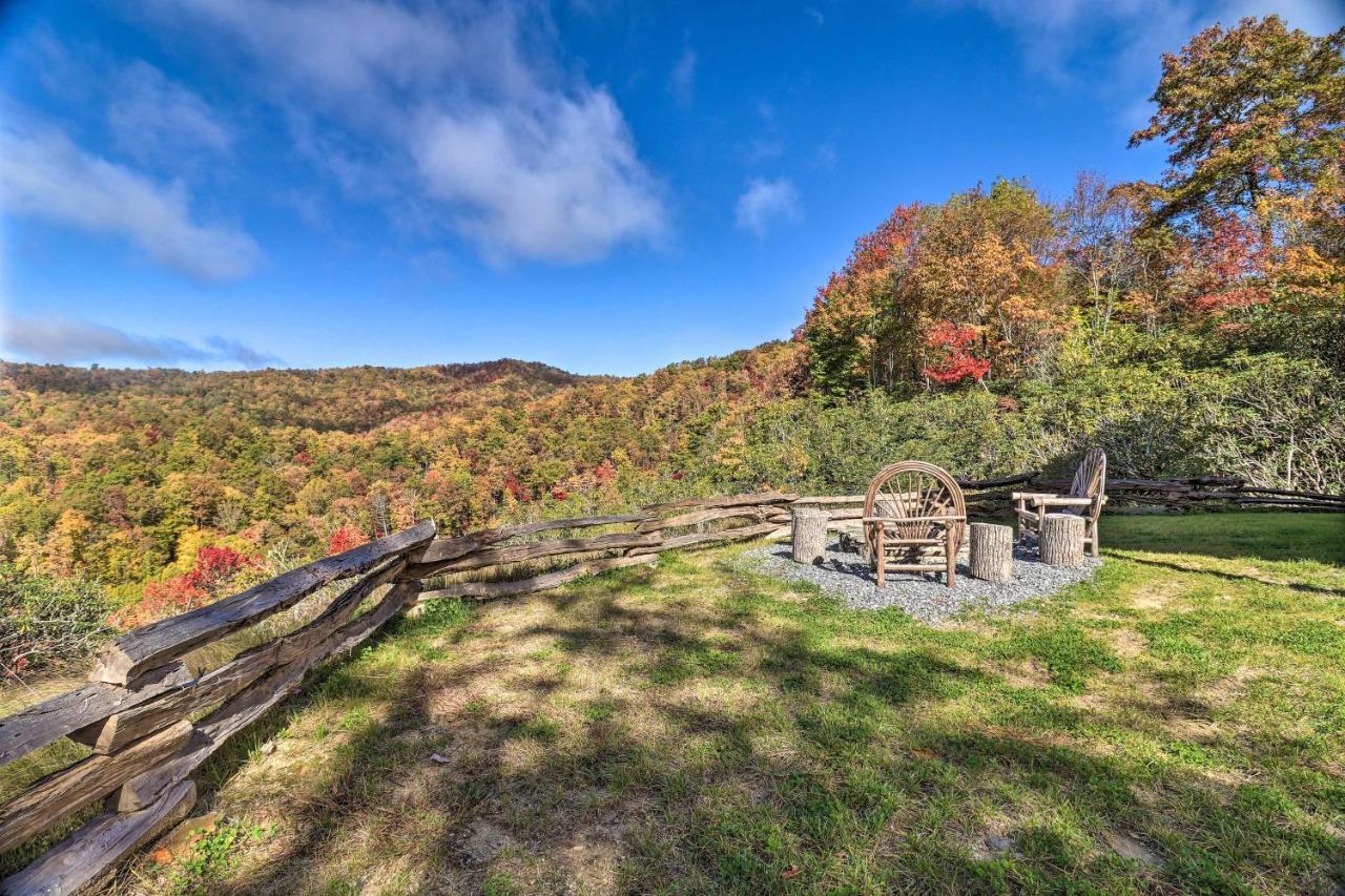Hilltop Cabin On 5 Acres With Hot Tub And Waterfall! 布赖森城 外观 照片