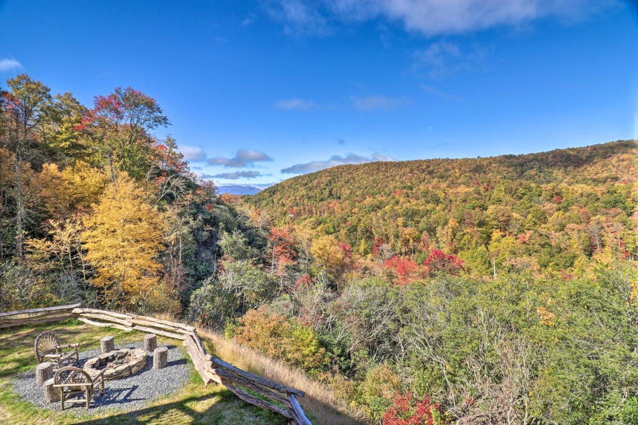 Hilltop Cabin On 5 Acres With Hot Tub And Waterfall! 布赖森城 外观 照片
